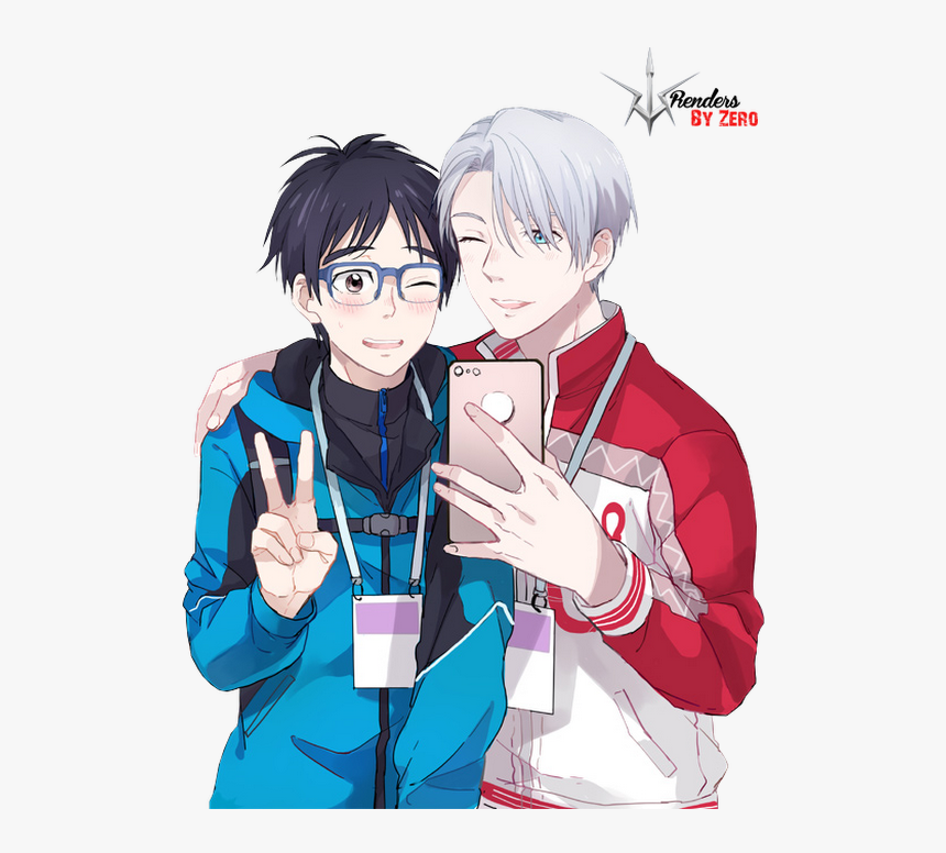 Transparent Yuri On Ice Png - Yuri On Ice Viktor And Yuri, Png Download, Free Download