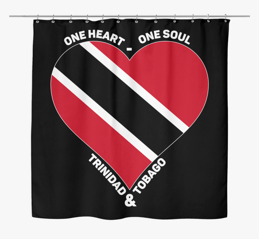 Trinidad & Tobago Shower Curtain - Trinidad And Tobago Flag, HD Png Download, Free Download