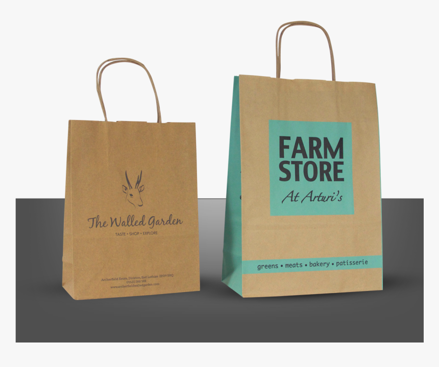 Kraft Paper Bags - Paper Bag, HD Png Download - kindpng