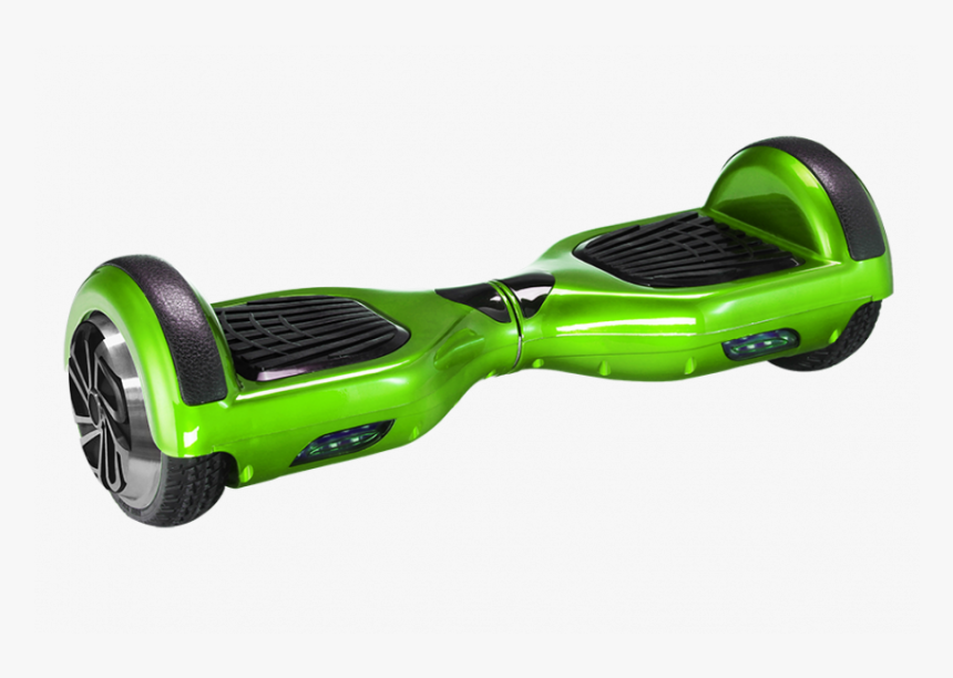 Green Hoverboard With Handles, HD Png Download, Free Download