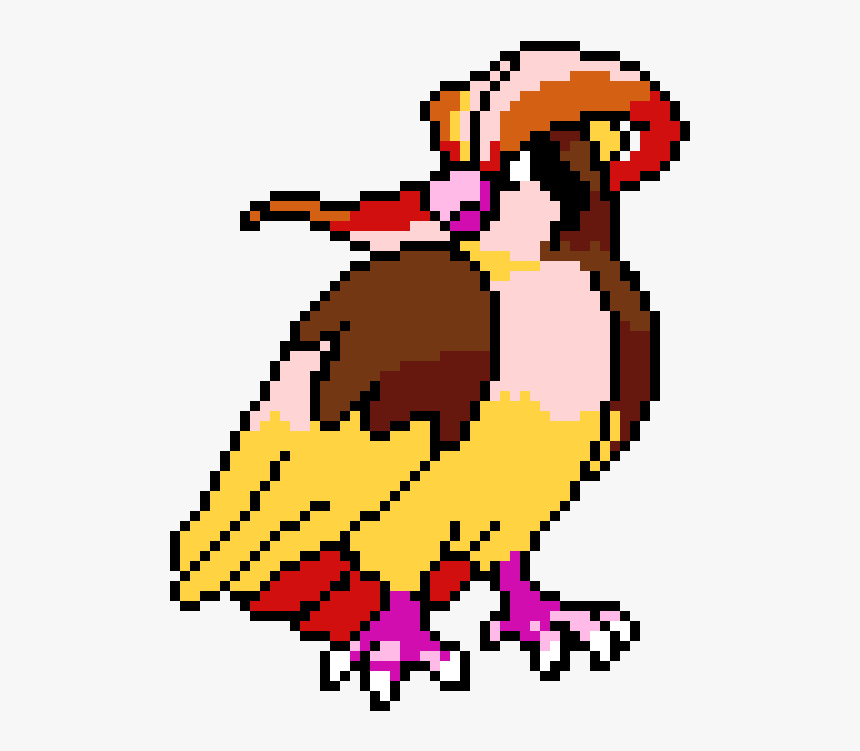 Transparent Pidgeot Png - Pidgeot Pixel Art, Png Download, Free Download