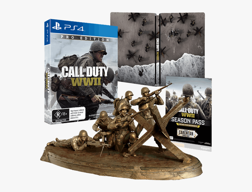 sværge Rekvisitter Produktiv Call Of Duty Ww2 Toys , Png Download - Call Of Duty Ww2 Edicion Deluxe,  Transparent Png - kindpng