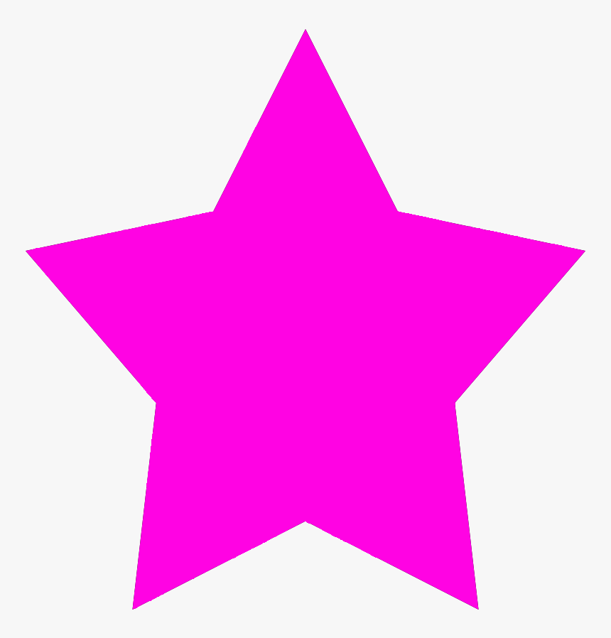 Pink Star Shape, HD Png Download, Free Download