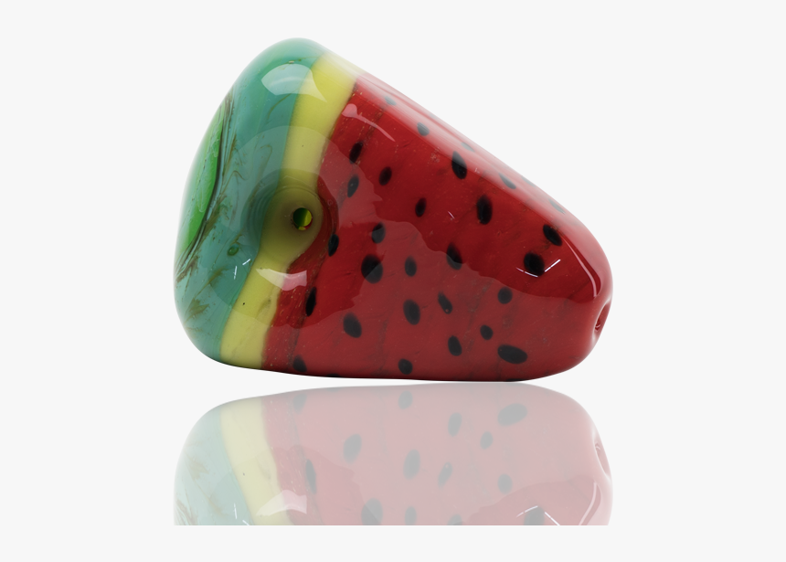 Empire Glass Watermelon Slice Glass Pipe - Watermelon Glass Pipe, HD Png Download, Free Download