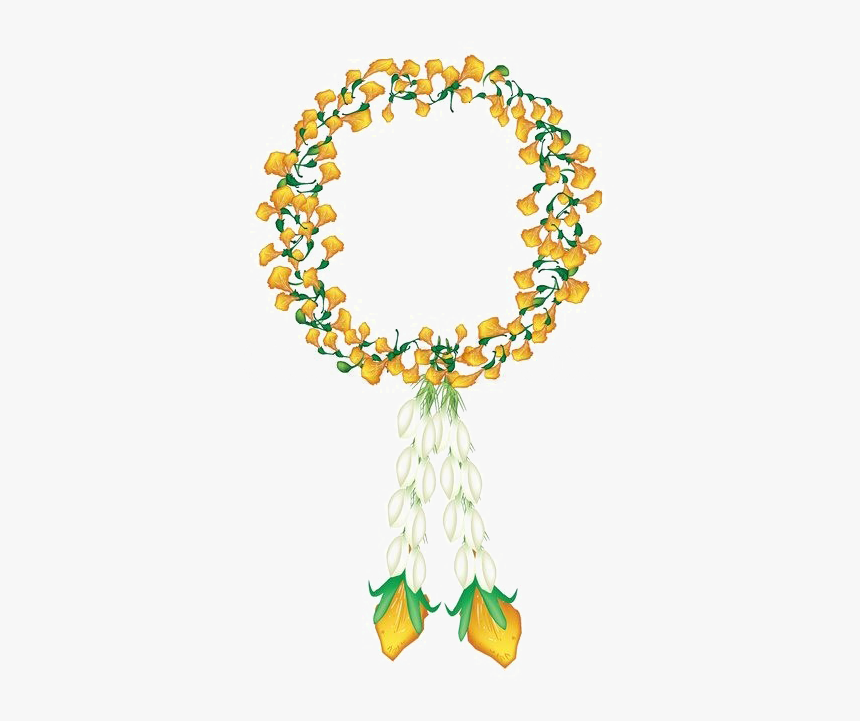 Jasmine Garland Png File - Jasmine Garland Png, Transparent Png, Free Download