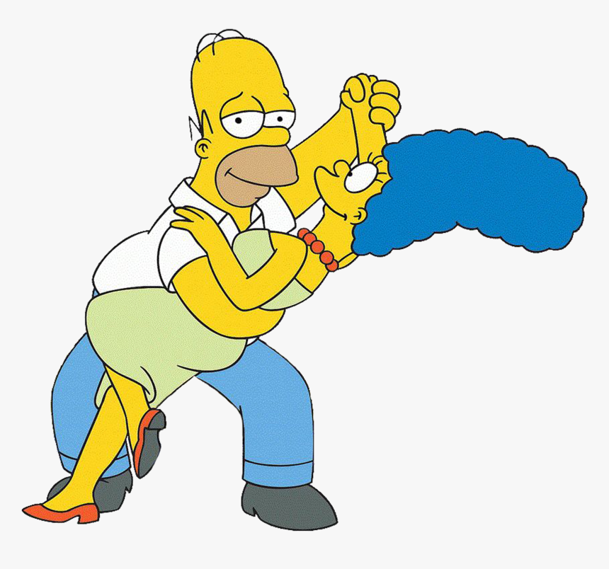 Homer And Marge Simpson, HD Png Download, Free Download