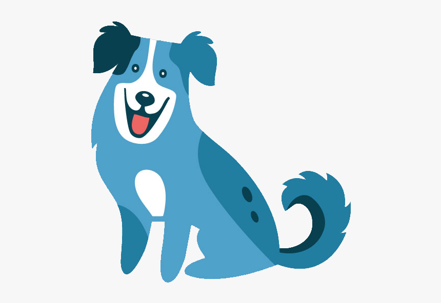 Blue Dog Sitting, HD Png Download, Free Download