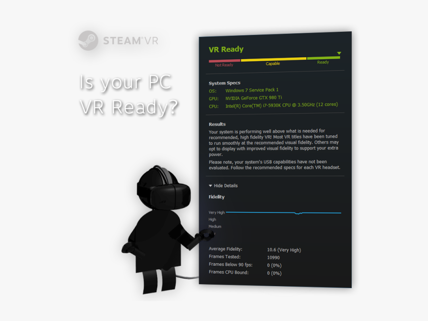 Steam Vr Setting Performance, HD Png Download, Free Download
