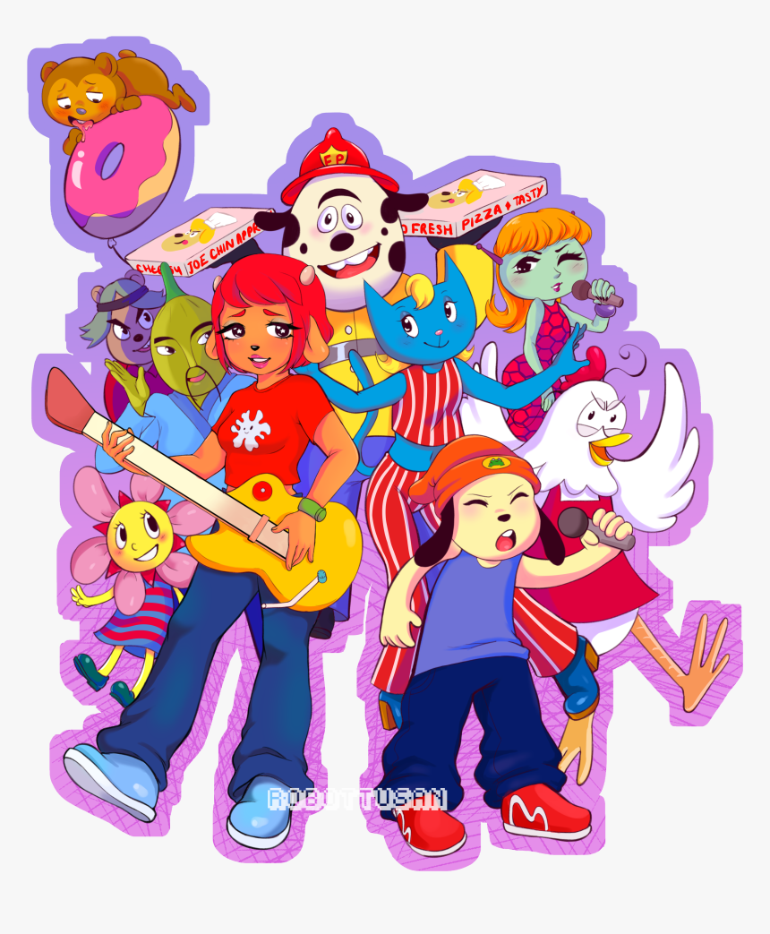 Lammy N Parappa Parade, HD Png Download, Free Download