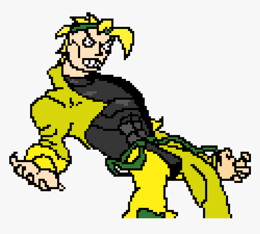 Dio Png - Dio Pixel Art, Transparent Png, Free Download