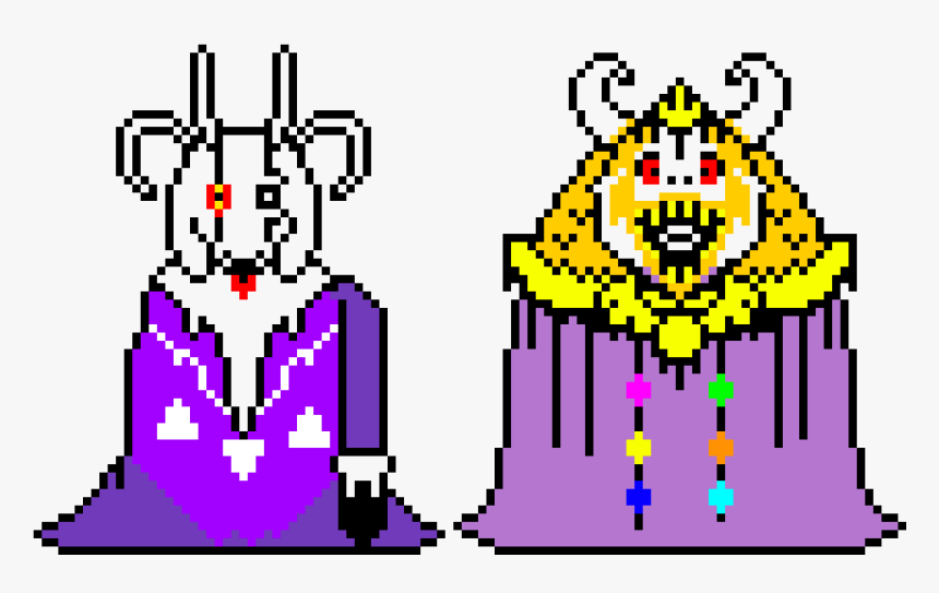 Underworld Toriel And Asgore - Undertale Chibi Frisk Swap, HD Png Download, Free Download