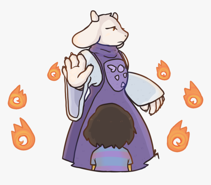 Undertale Clothing Mammal Vertebrate Purple Nose Cartoon - Toriel Heartache, HD Png Download, Free Download