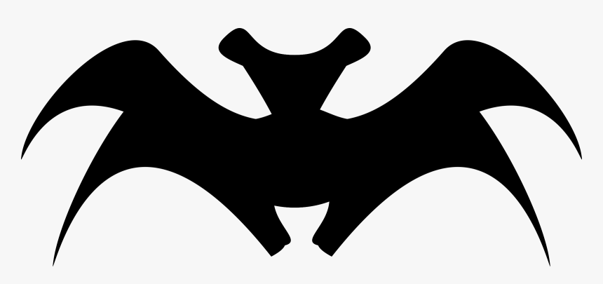 Bat Silhouette Clip Arts - Bat Silhouette, HD Png Download, Free Download