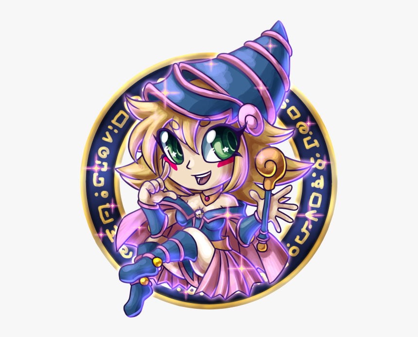 Dark Magician Girl - Cartoon, HD Png Download, Free Download