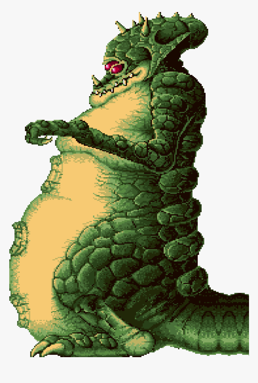 Kraid Sm Sprite - Kraid Super Metroid, HD Png Download, Free Download