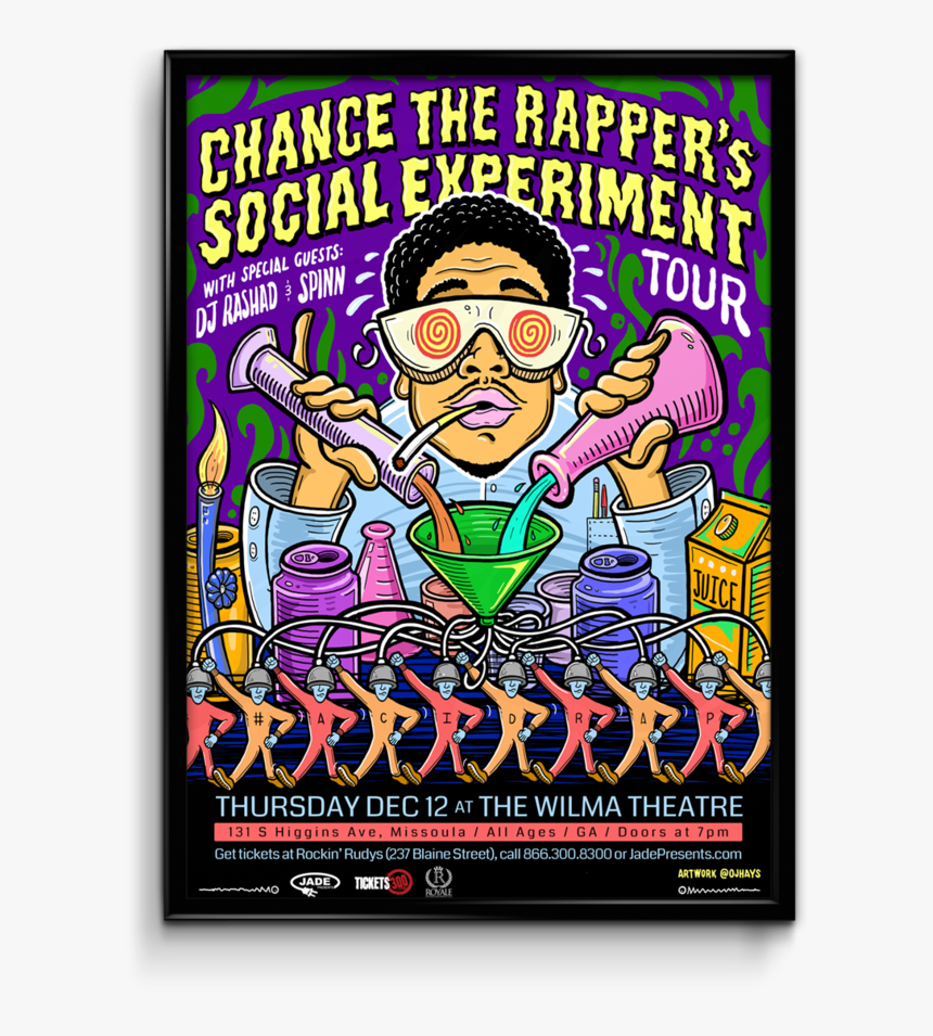 Chance The Rapper Tour 2013, HD Png Download, Free Download