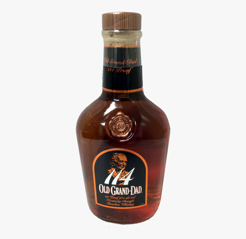 Old Grand Dad 114 Yr - Old Grand Dad Bourbon Whiskey 114@ Barrel Strength, HD Png Download, Free Download