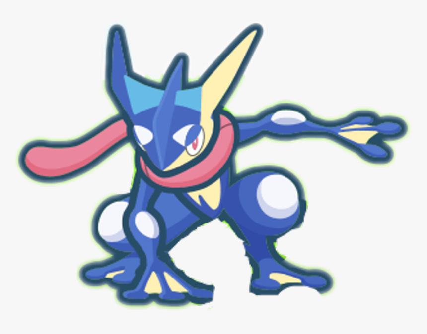 #pokemon #greninja #pokemongo#freetoedit - Imagenes De Greninja Pokemon Go, HD Png Download, Free Download