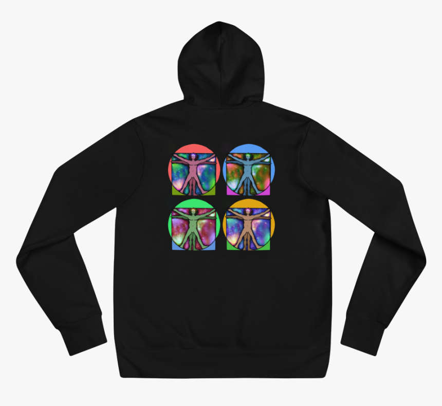 Vitruvian Man Hoodie - Rvca Matty Matheson Hoodie, HD Png Download, Free Download