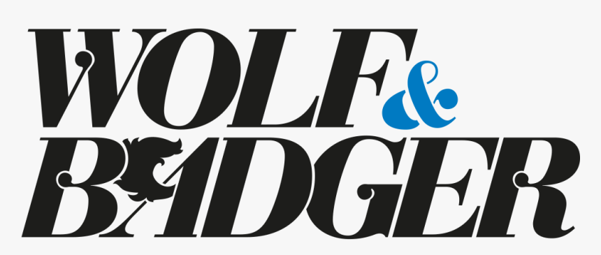 Wolf & Badger Logo - Wolf And Badger, HD Png Download, Free Download