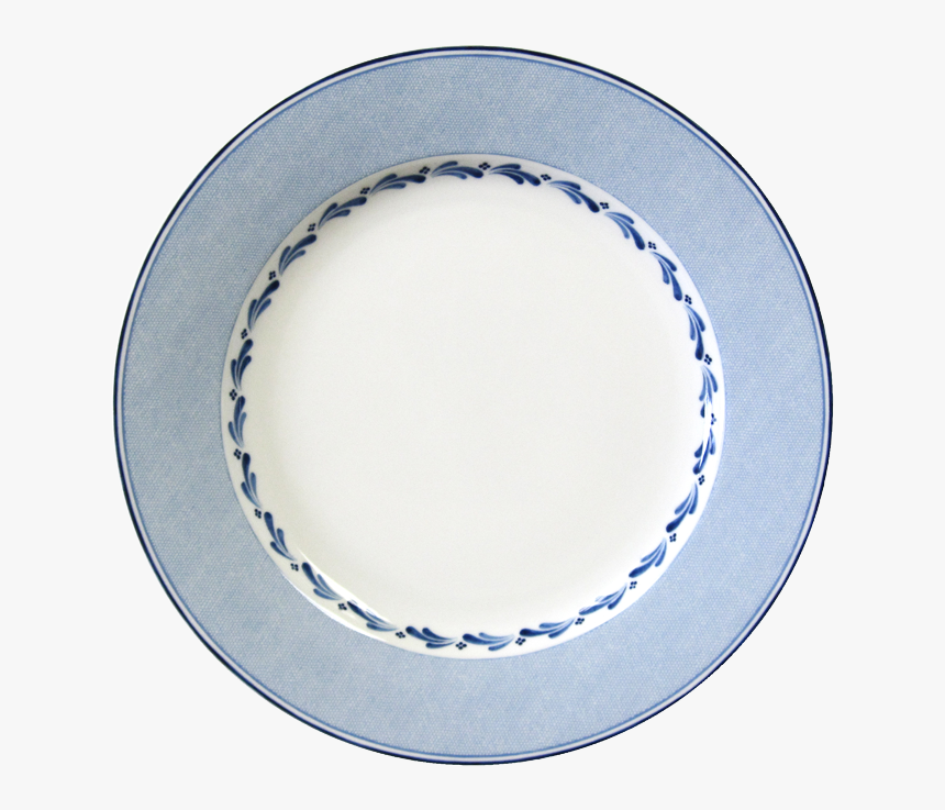 Blue Brushstroke Round Platter 12" - Plate, HD Png Download, Free Download