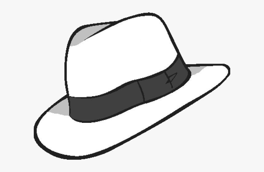 White black hat. Черно белая шляпа. Белая шляпа рисунок. Мужская шляпа контур. Белая шляпа вектор.