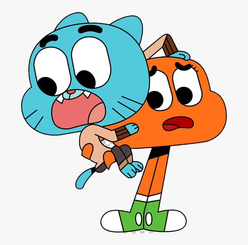Gumball Clipart Png - Amazing World Of Gumball Gumball And Darwin, Transpar...