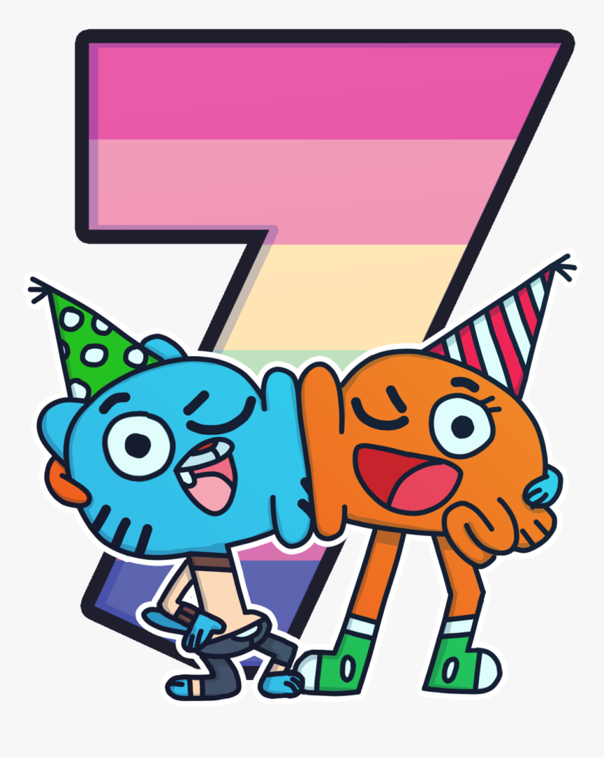 “happy Birthday Gumball 
” - Birthday Of Gumball And Darwin, HD Png Download, Free Download