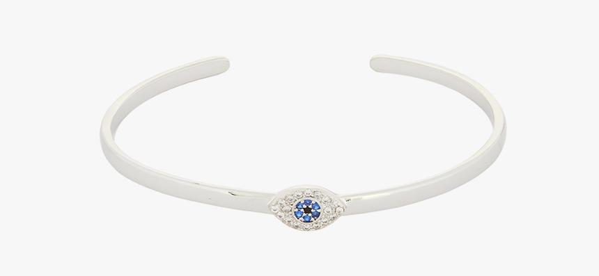 Blue Stone Evil Eye Bracelet - Bangle, HD Png Download, Free Download