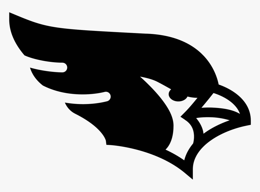 Automotive Decal,logo,clip Art,black And White - Arizona Cardinal Transparent Icon, HD Png Download, Free Download