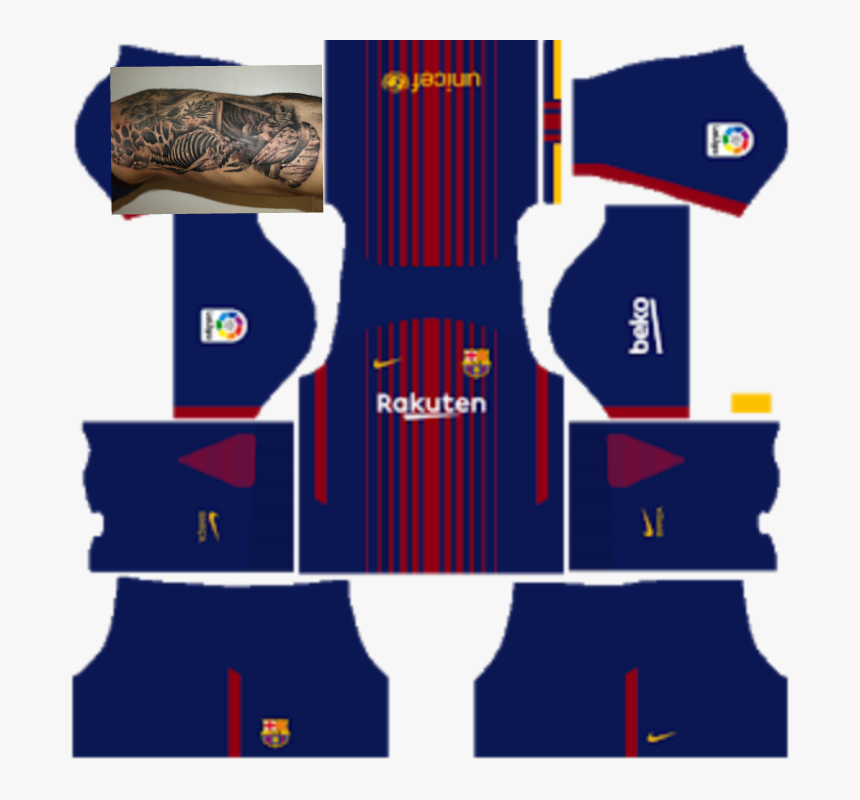 barcelona jersey kit for dream league soccer 2019