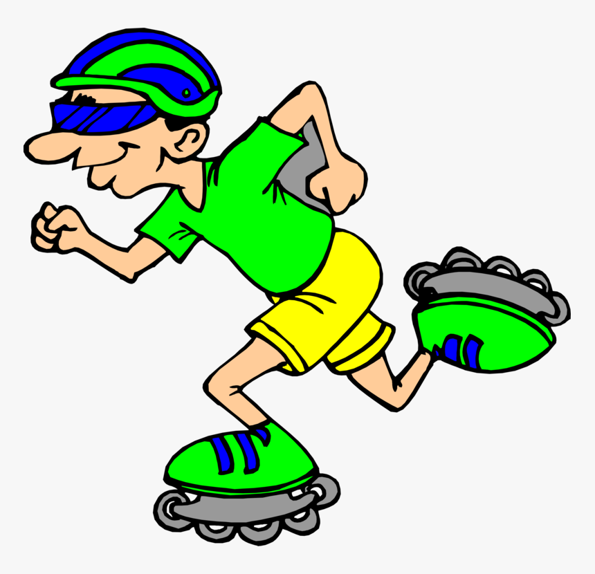 Skating Skates Ice Quad - Do Roller Skating Clipart, HD Png Download, Free Download