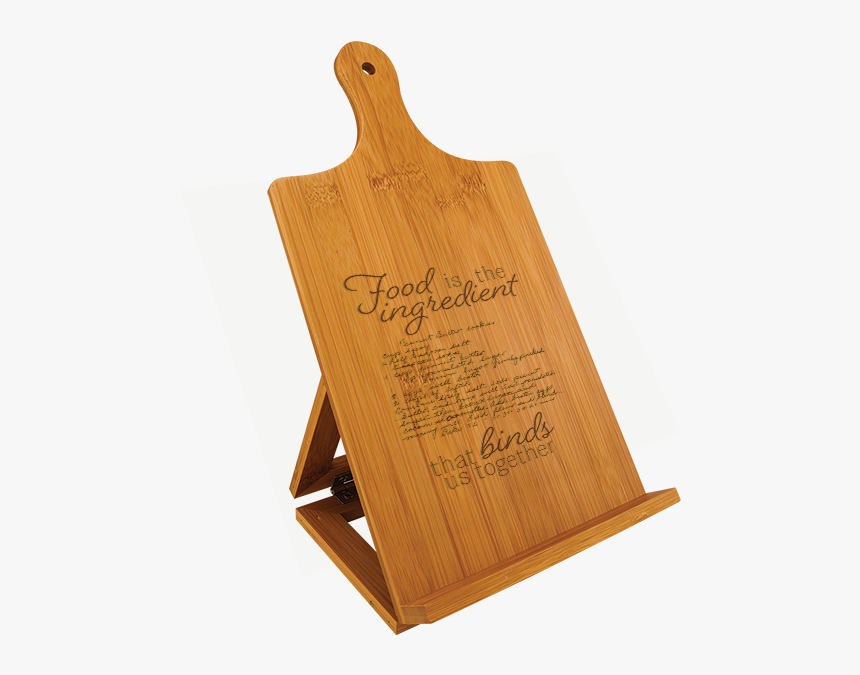 Food Binds Custom Recipe Chef"s Easel"
title="food - Chef, HD Png Download, Free Download