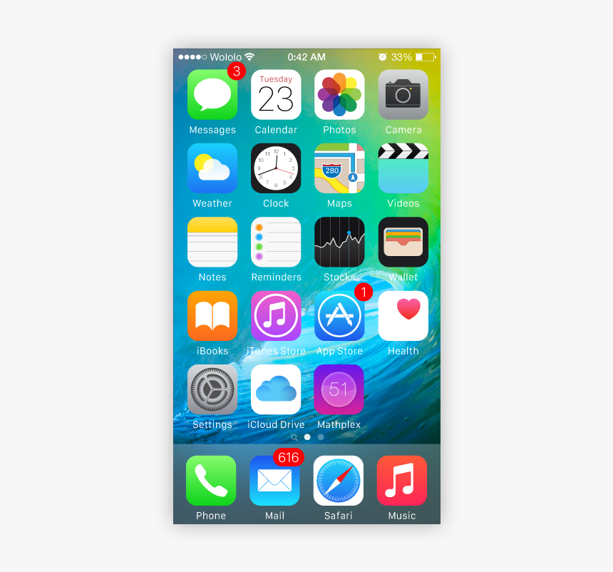 Iphone 9 Home Screen, HD Png Download, Free Download