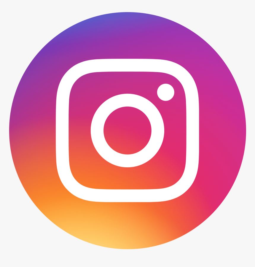 Black Circle Instagram Icon, HD Png Download - kindpng