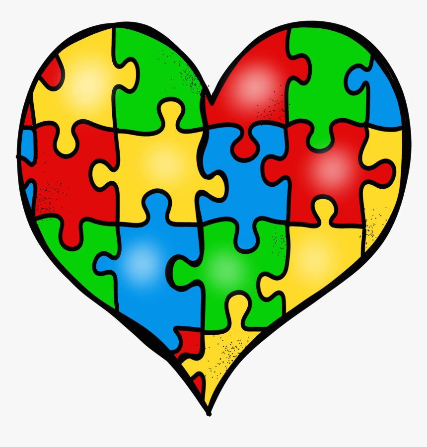 Communication Clipart Pair - Autism Hearts, HD Png Download, Free Download