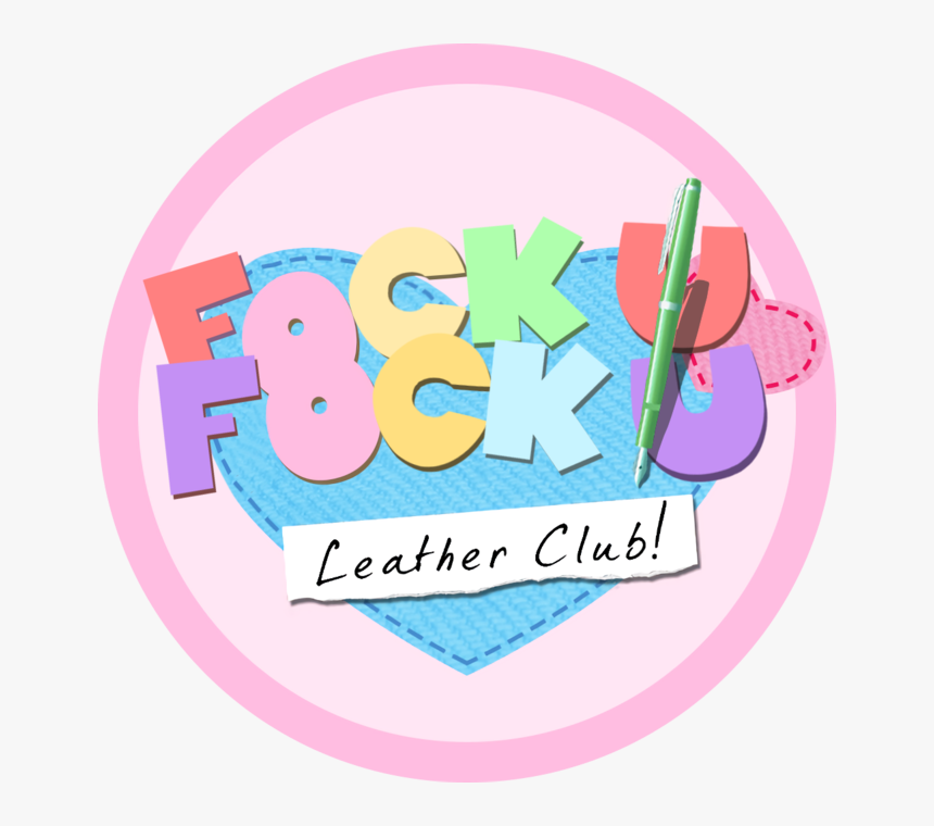 Leather Club Doki Doki Literature Club Text Pink Font - Doki Doki Literature Icon, HD Png Download, Free Download