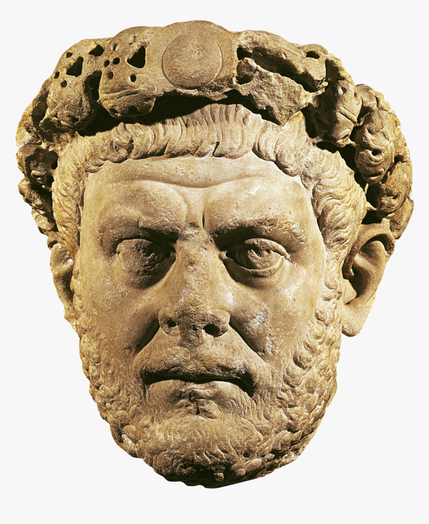 Transparent Roman Statues Png - Emperador Diocleciano, Png Download, Free Download