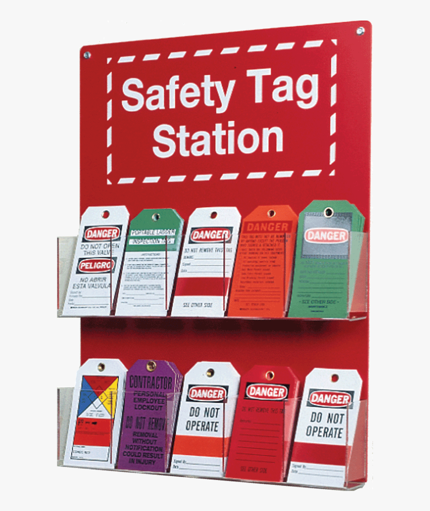 Tags Station And Accessories - Safety Tag Station, HD Png Download, Free Download