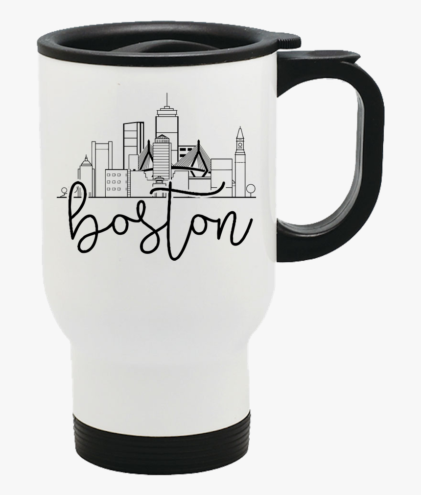 Load Image Into Gallery Viewer, Boston City Skyline - Mug, HD Png Download, Free Download