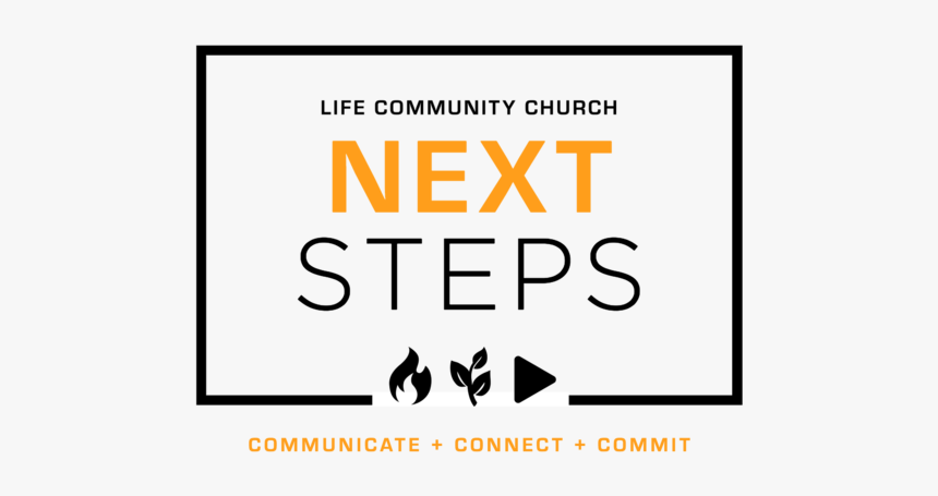 Next Steps Lock-up - Orange, HD Png Download, Free Download