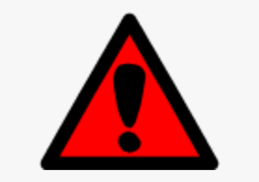 Attention Clip Art The Cliparts - Traffic Sign, HD Png Download, Free Download