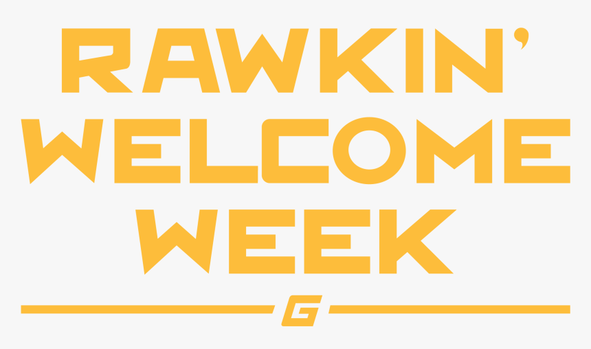 Rawkin’ Welcome Week Icon - Orange, HD Png Download, Free Download