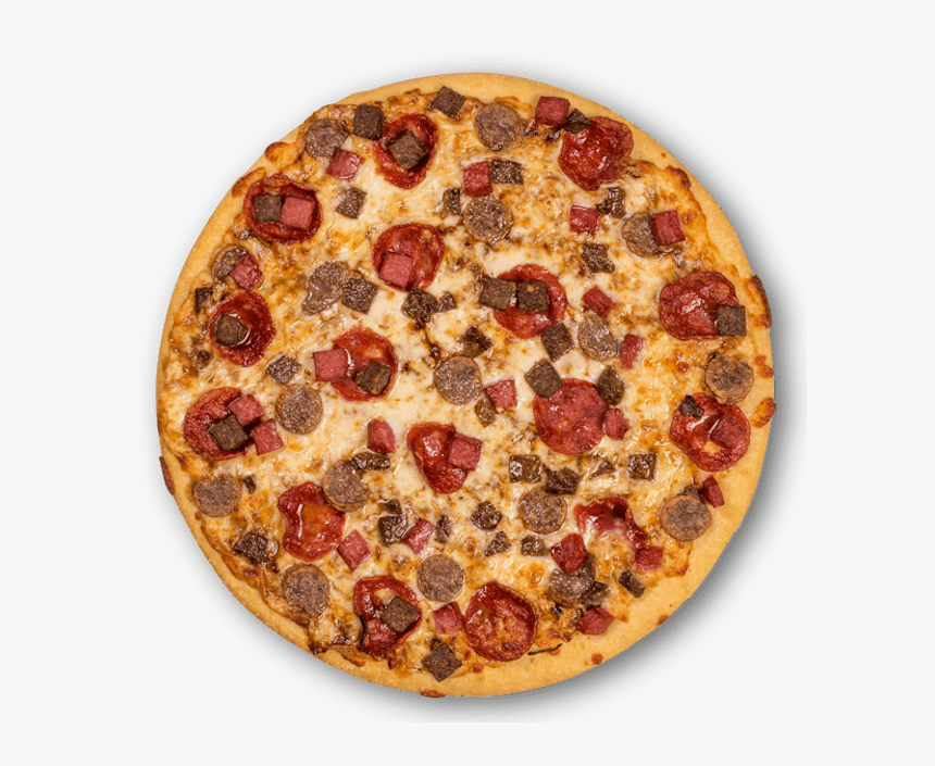 Meat Lovers - Meat Deluxe Crust Pizza, HD Png Download, Free Download