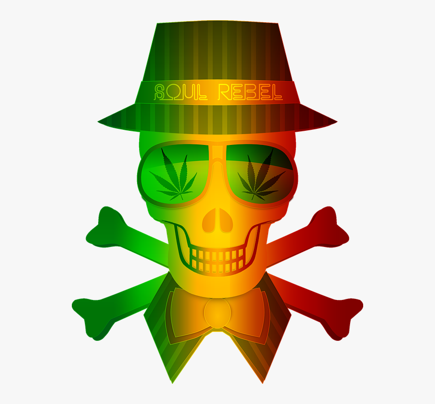 Skull - Skull Reggae, HD Png Download, Free Download