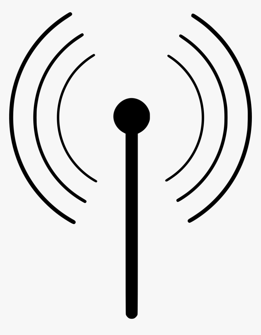 Wireless/wifi Symbol - Antenna Clipart, HD Png Download, Free Download