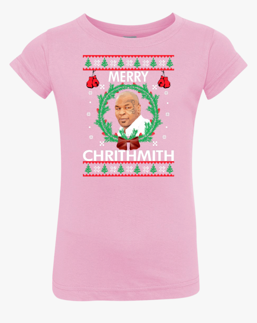 Mike Tyson Merry Chrithmith Christmas Toddler, Infant, - Girl, HD Png Download, Free Download