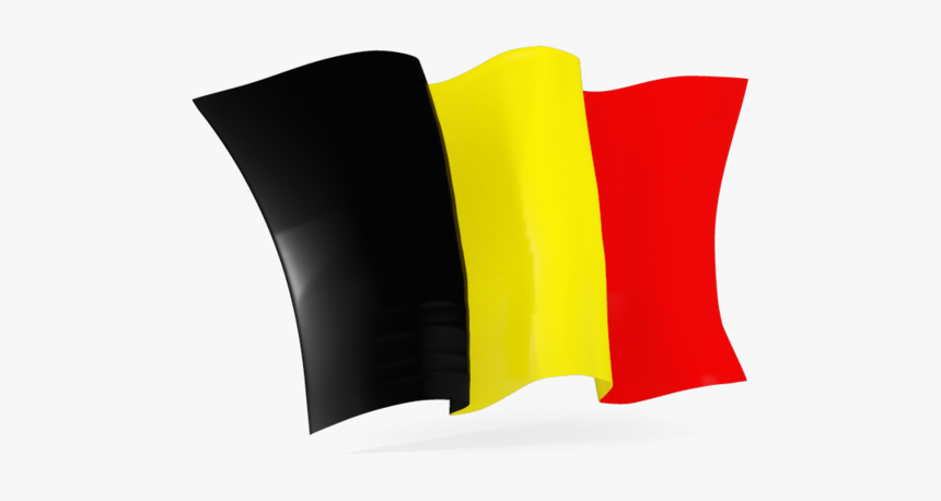 Belgium Waving Flag - Belgian Flag Png Gif, Transparent Png, Free Download