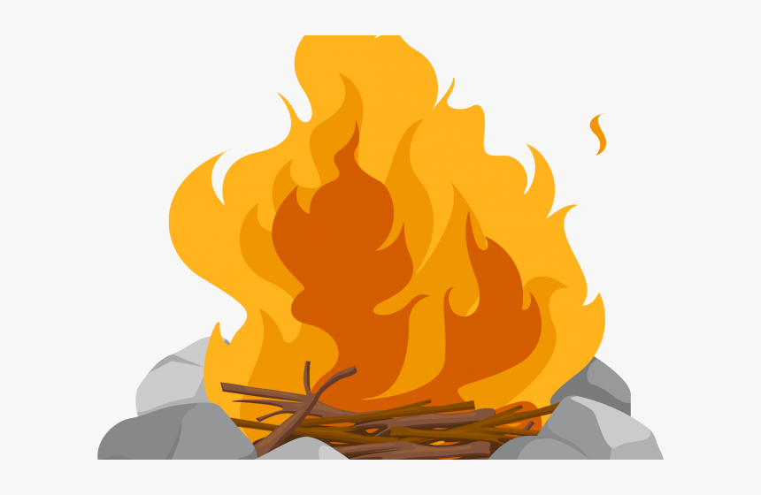 Camp Fire Clipart - Campfire Png, Transparent Png, Free Download