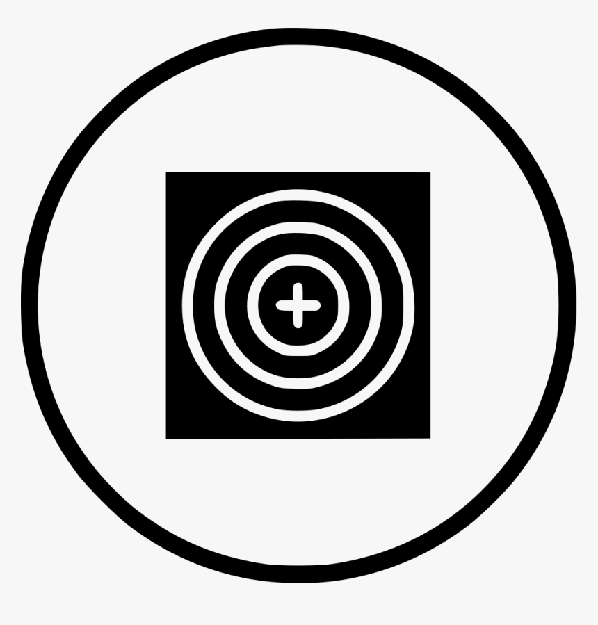 Target Mission Shoot Circle Illusion - Target Shooting Icon Transparency, HD Png Download, Free Download